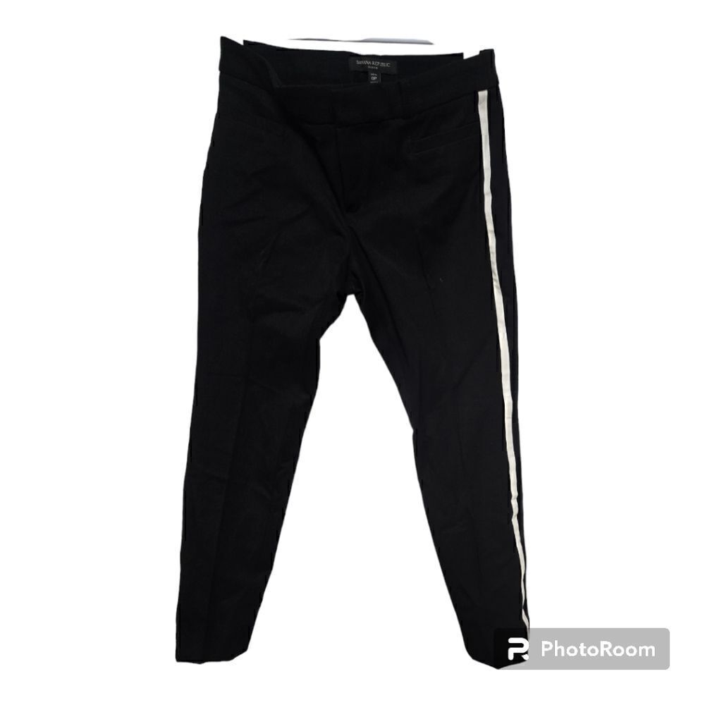 Banana Republic Sloan Petite Side Stripe Skinny Pants 0P